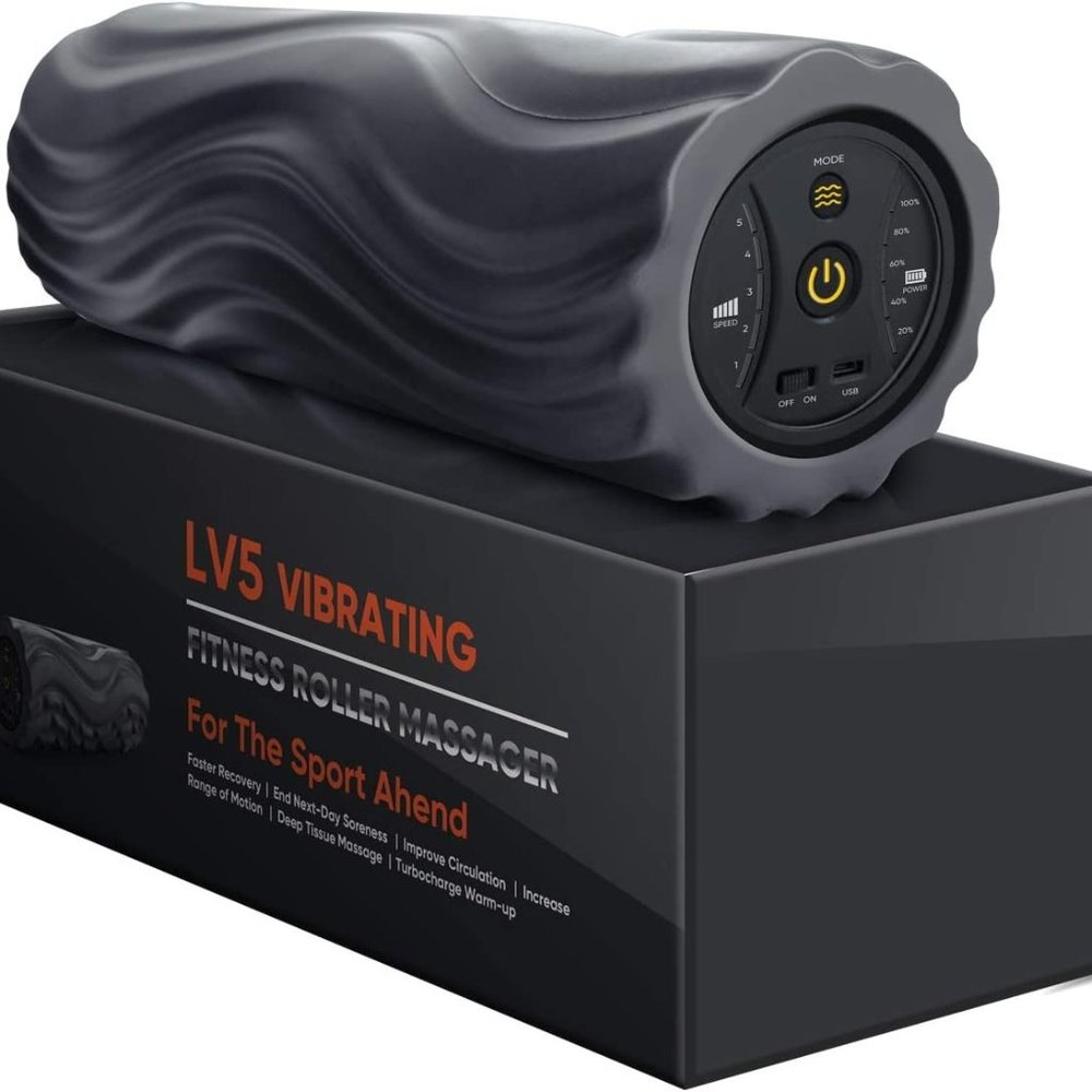 NEW Myuilor Vibrating Foam Roller 5-Speed- with box